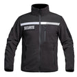 Veste polaire SÉCU - ONE HV - TAPE SÉCURITÉ A10 Equipment - Noir - Welkit.com