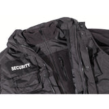 Veste Security imperméable antistatique MFH - Noir - Welkit.com