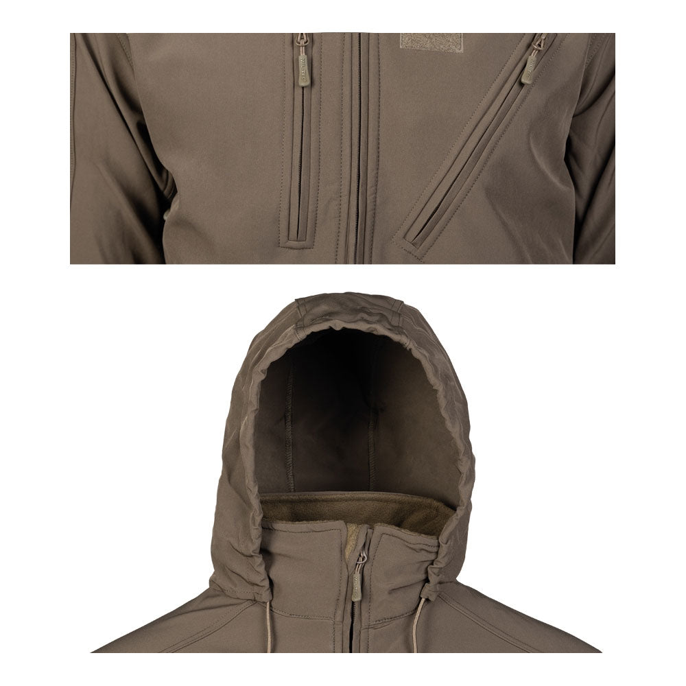 Veste softshell SCU14 Mil - Tec - Vert Olive - Welkit.com