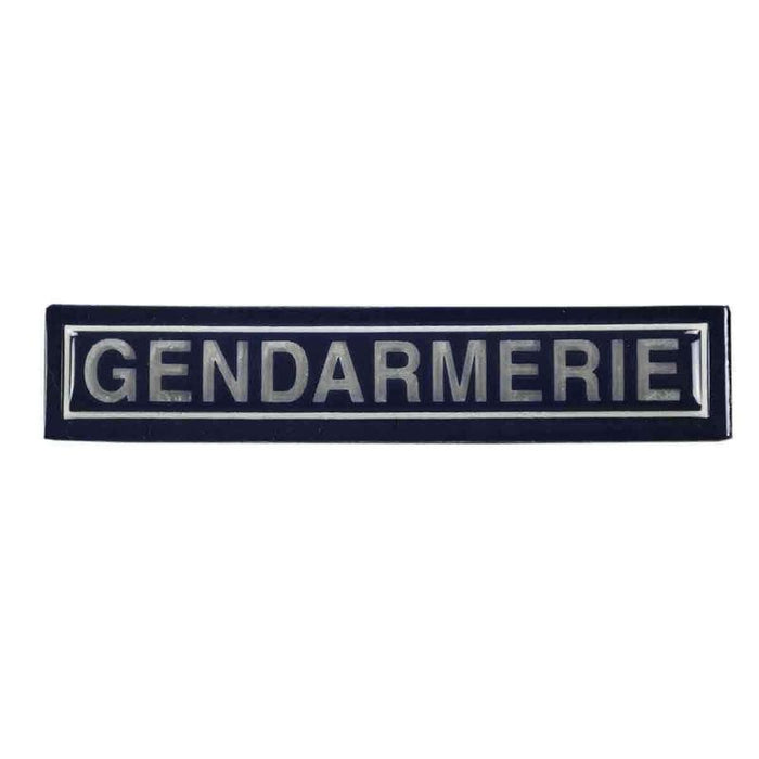 BARRETTE GENDARMERIE - Insigne réfléchissant-Patrol Equipement-Bleu-Welkit