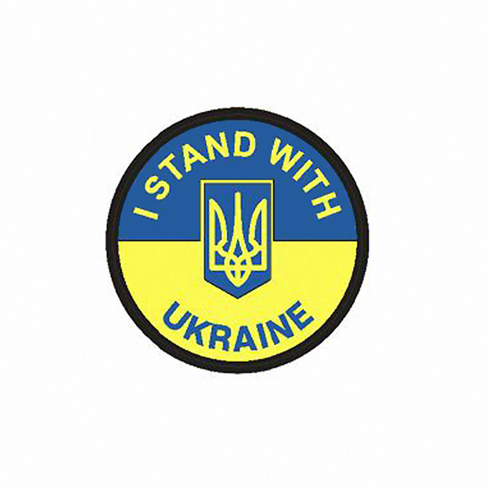 I STAND WITH UKRAINE - Morale patch-MNSP-Autre-Welkit