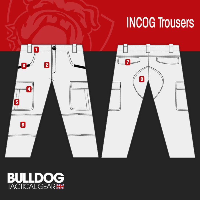 INCOG - Pantalon tactique-Bulldog Tactical-Welkit