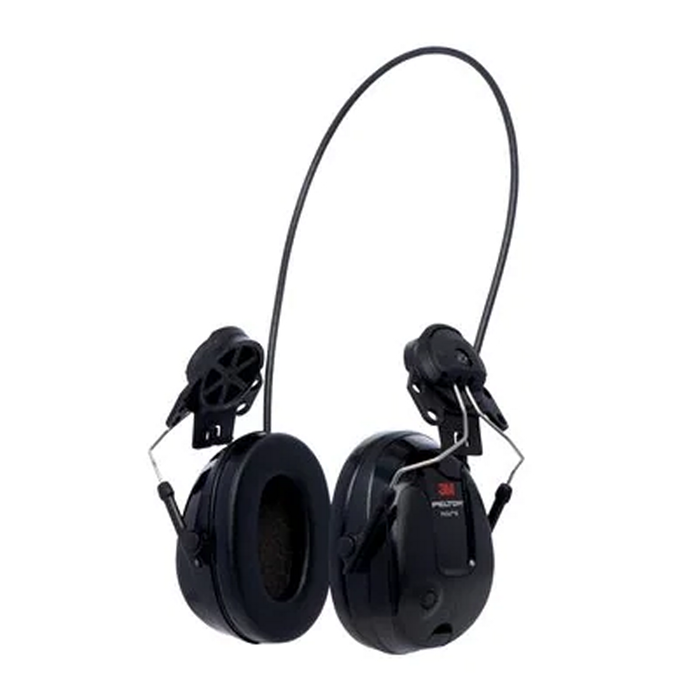 Casque anti-bruit PELTOR™ PROTAC III COQUES FINES 25 dB (monté sur casque)