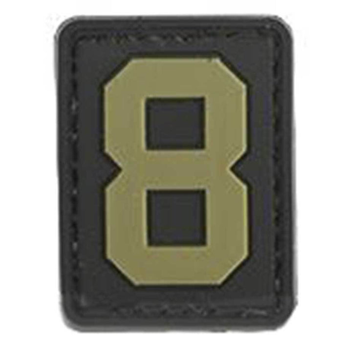 NUMBER PATCH - Morale patch-Mil-Spec ID-Coyote-8-Welkit