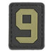 NUMBER PATCH - Morale patch-Mil-Spec ID-Coyote-9-Welkit