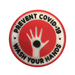 PREVENT COVID-19 WASH YOUR HANDS - Morale patch-Mil-Spec ID-Rouge-Welkit