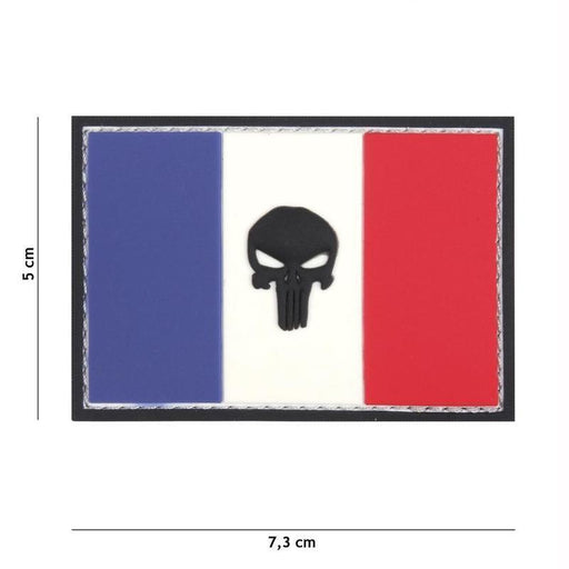 PUNISHER FRENCH FLAG - Morale patch-101 INC-Autre-Welkit