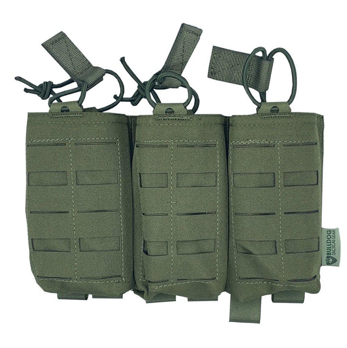 SM2A M4 | 1X3 - Porte-chargeur ouvert-Bulldog Tactical-Vert olive-Welkit