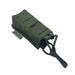 SM2A PA | 1X1 - Porte-chargeur ouvert-Bulldog Tactical-Vert olive-Welkit