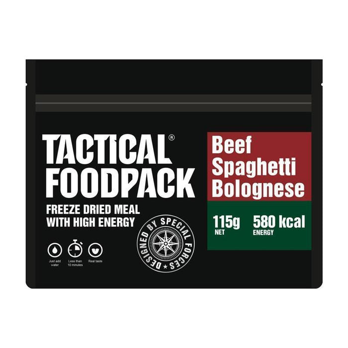 SPAGHETTIS BOLOGNAISE | 580 KCAL - Plat de résistance-Tactical Foodpack-Autre-Bolognaise-Welkit