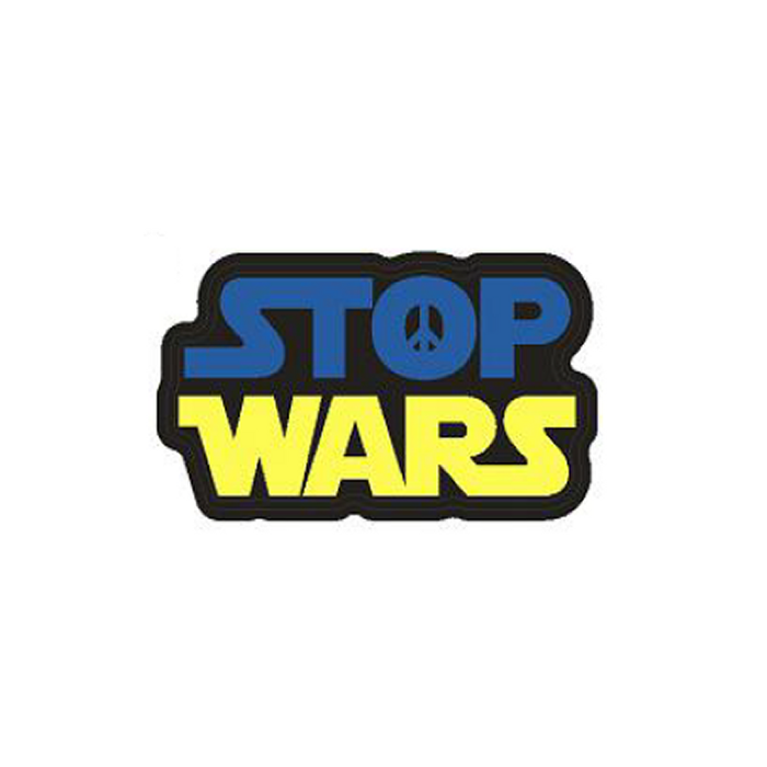 STOP WARS - Morale patch-MNSP-Autre-Welkit