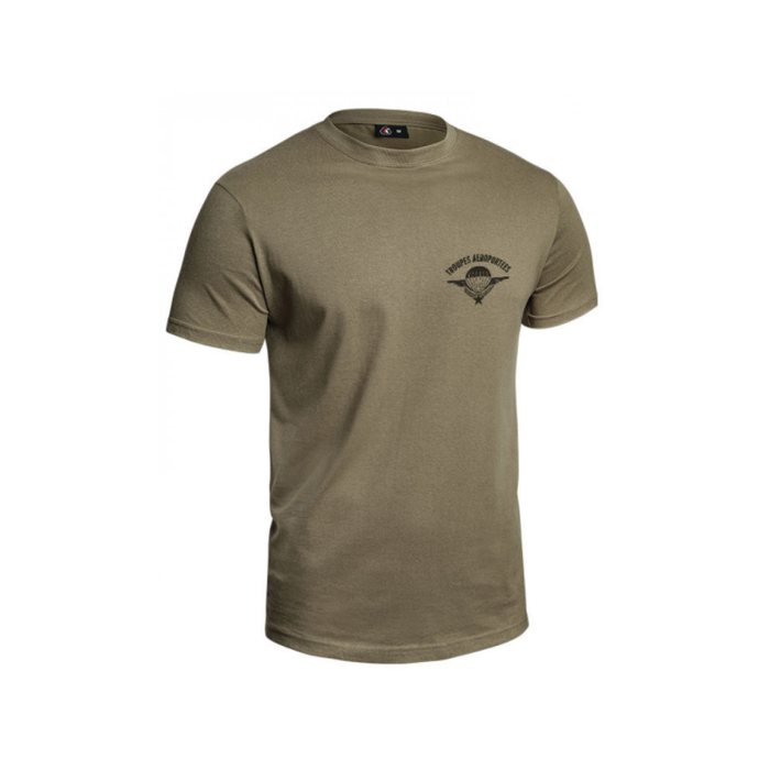 STRONG TROUPES AÉROPORTÉES - T-shirt imprimé-A10 Equipment-Vert olive-S-Welkit