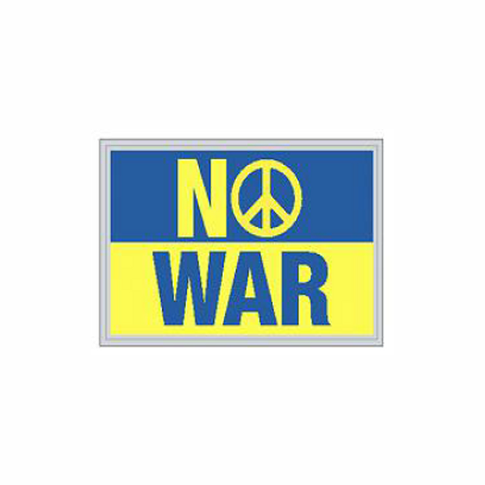 UA FLAG NO WAR - Morale patch-MNSP-Autre-Welkit